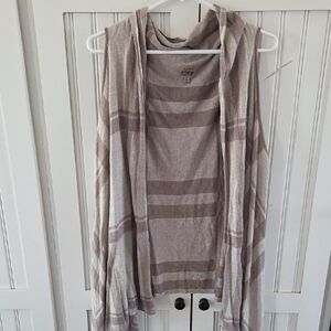 Como Vintage Womens Rayon Sleeveless Cardigan